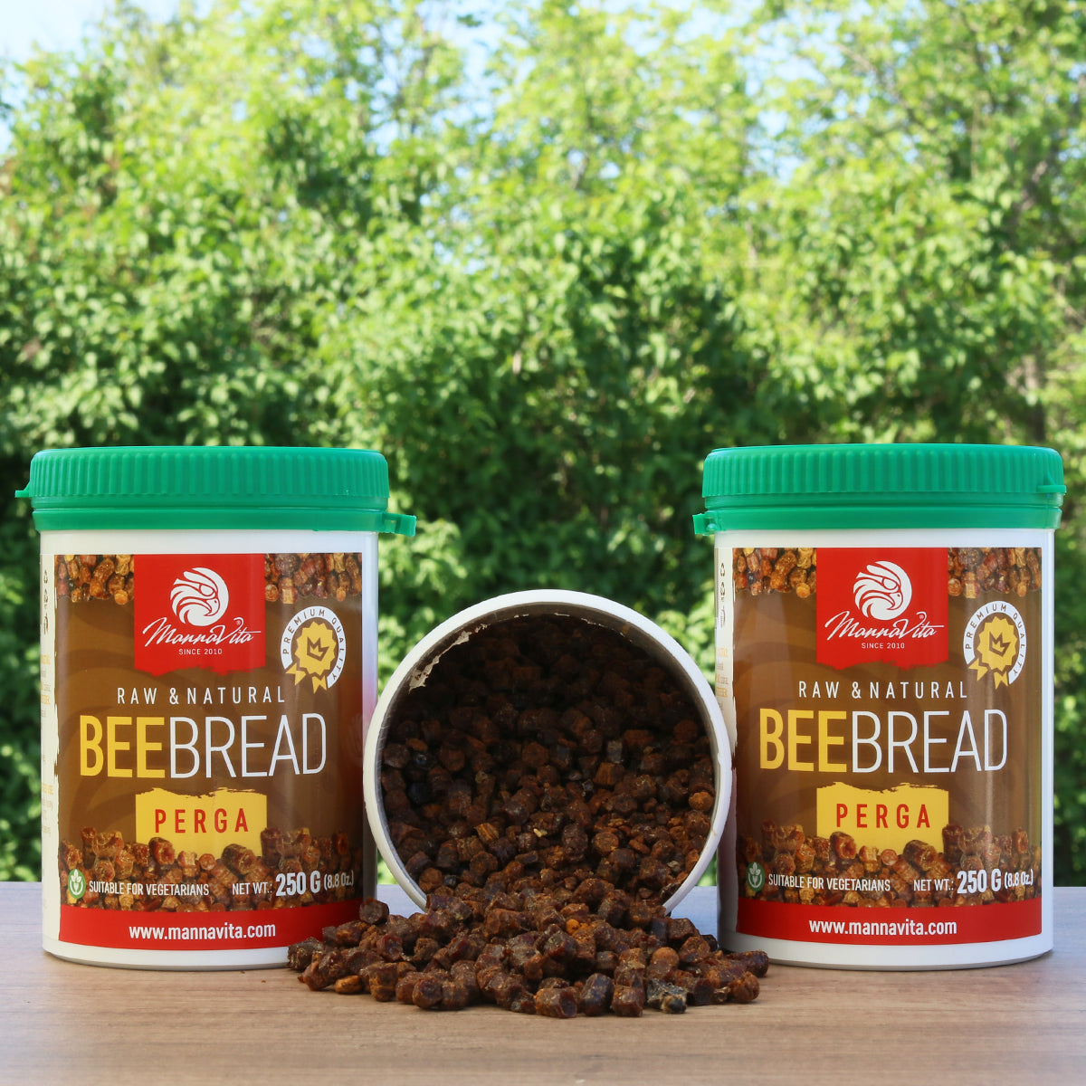 Mannavita 100 % bibröd • 250 g