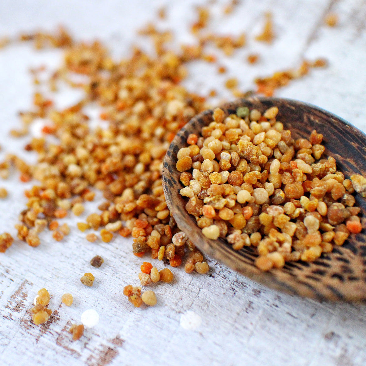 Mannavita torkat mångblommigt bipollen • 500 g