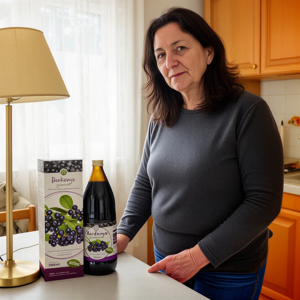 Mannavita Aroniabär 100% ren juice • 1000 ml
