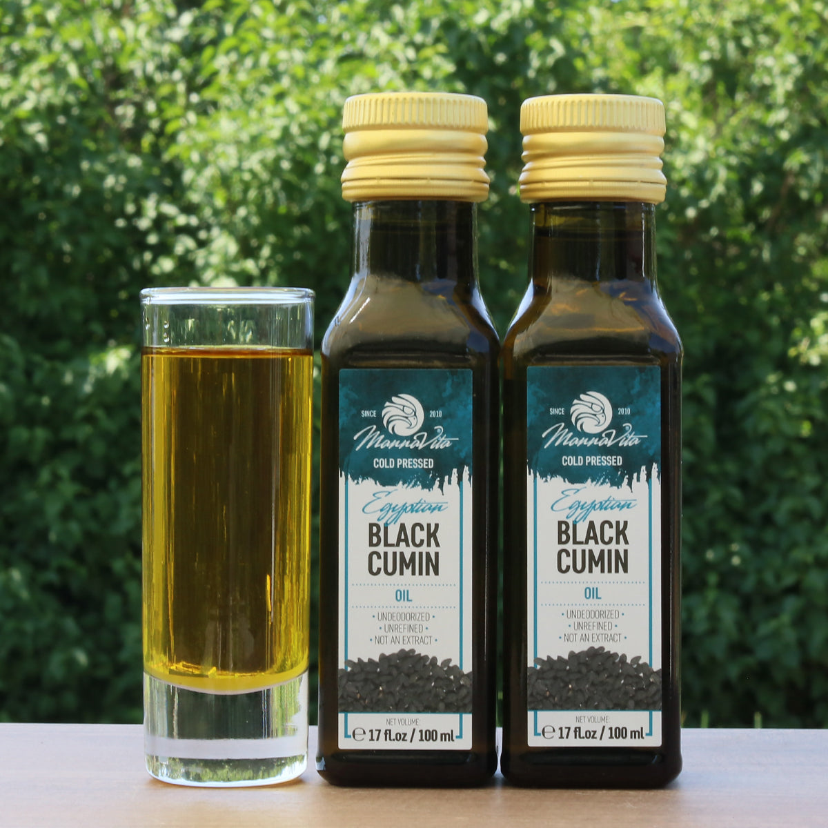 Mannavita kallpressad svartkumminfröolja • 100 ml