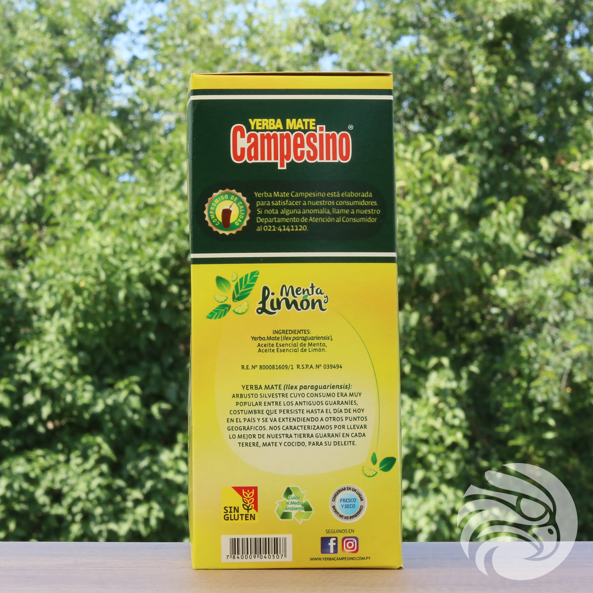 Campesino yerba mate-te • Mynta + citron • 500 g