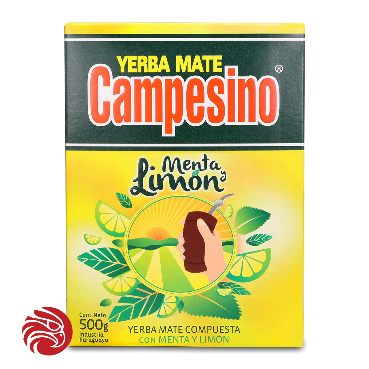 Campesino yerba mate-te • Mynta + citron • 500 g