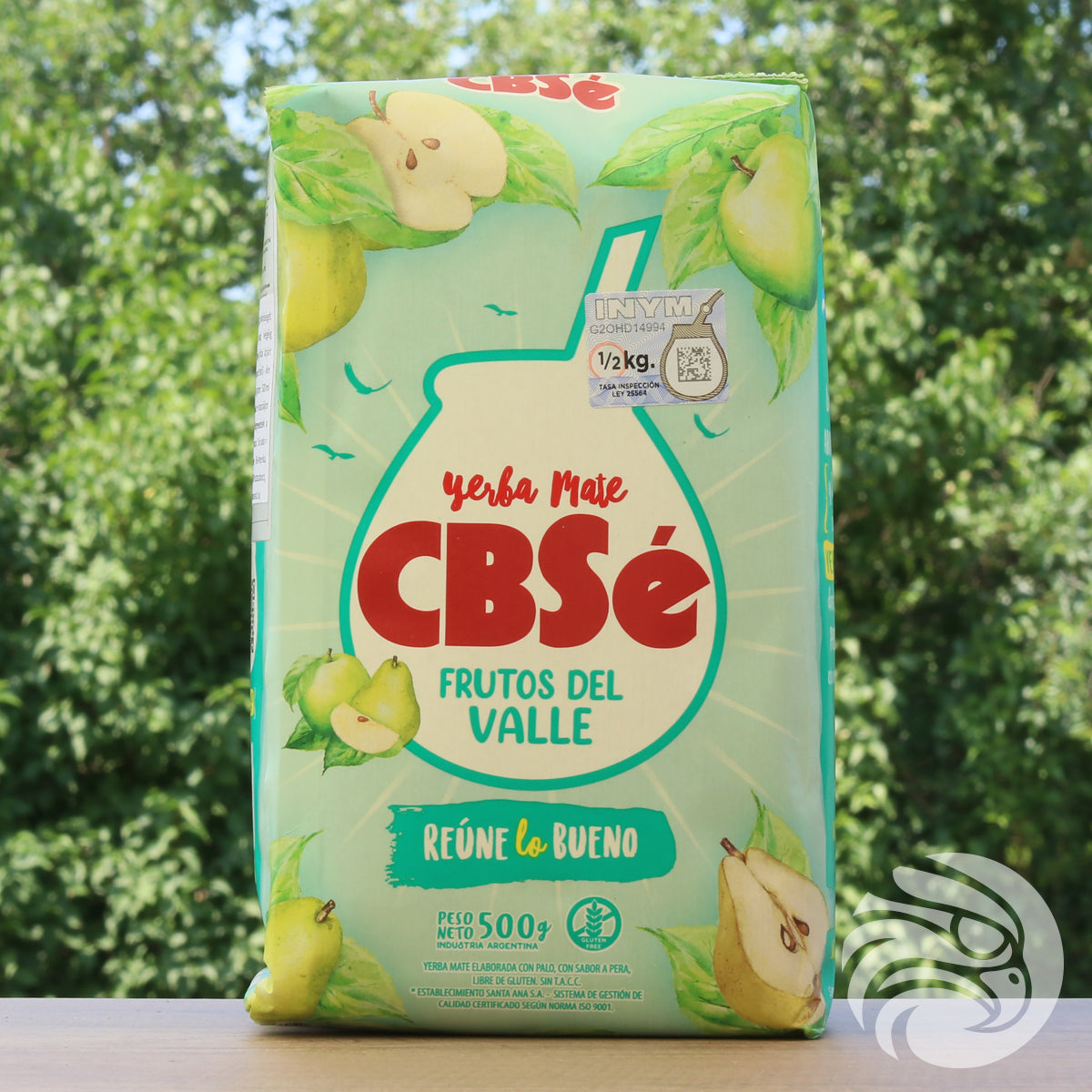 CBSé yerba mate • Frutos del valle, Äpple + Päron • 500 g