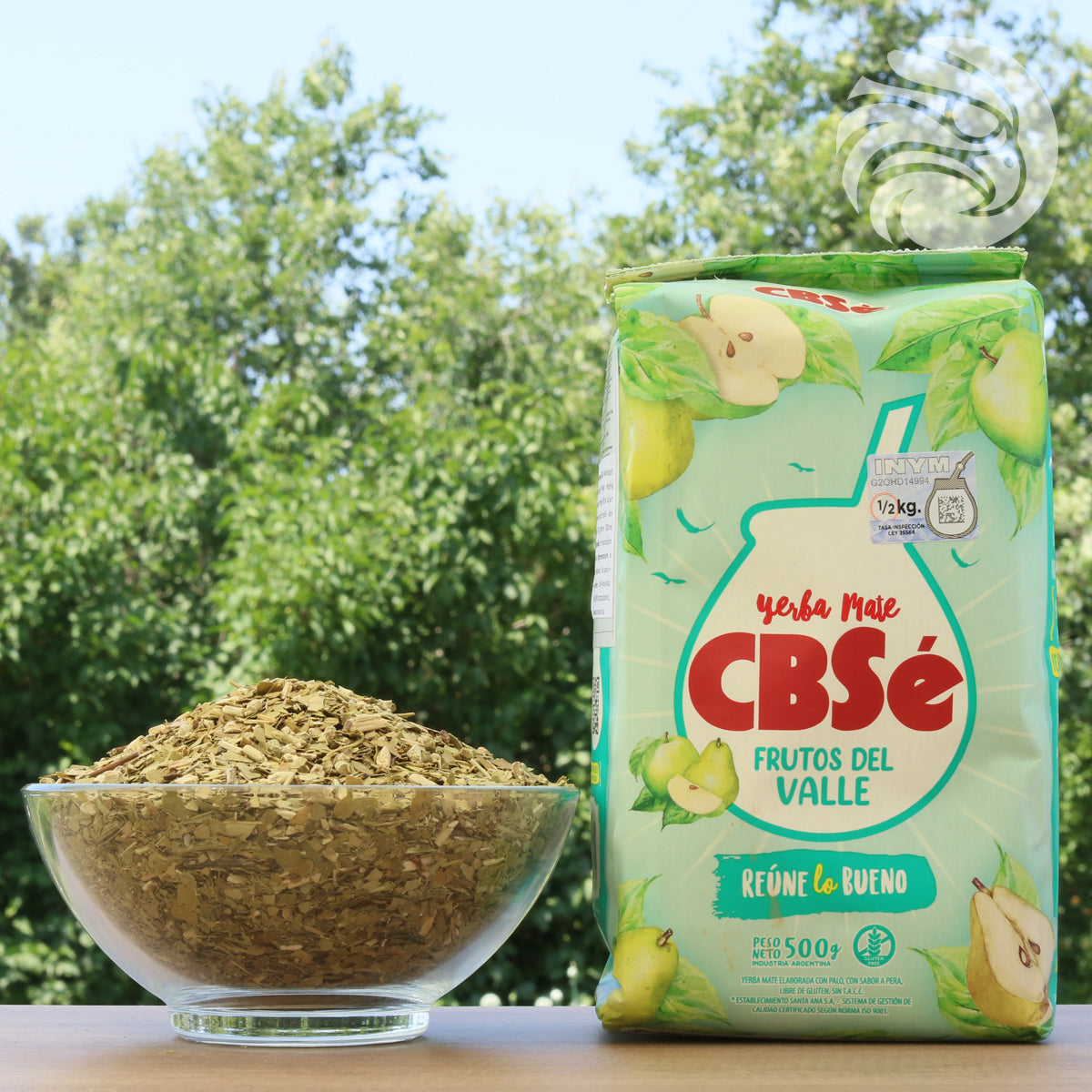 CBSé yerba mate • Frutos del valle, Äpple + Päron • 500 g