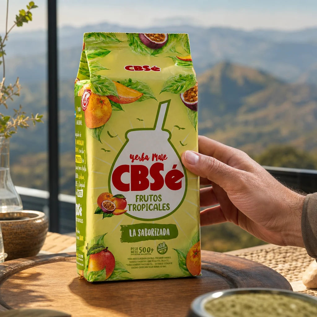CBSé yerba mate-te • Skogsfrukter • 500 g