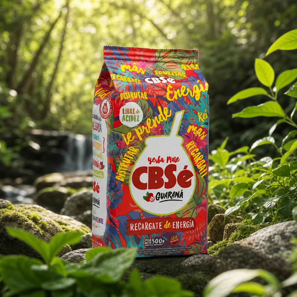 CBSé yerba mate-te • Skogsfrukter • 500 g