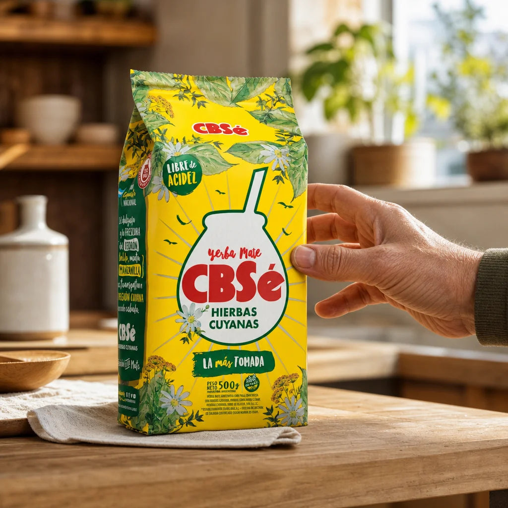CBSé yerba mate-te • Skogsfrukter • 500 g
