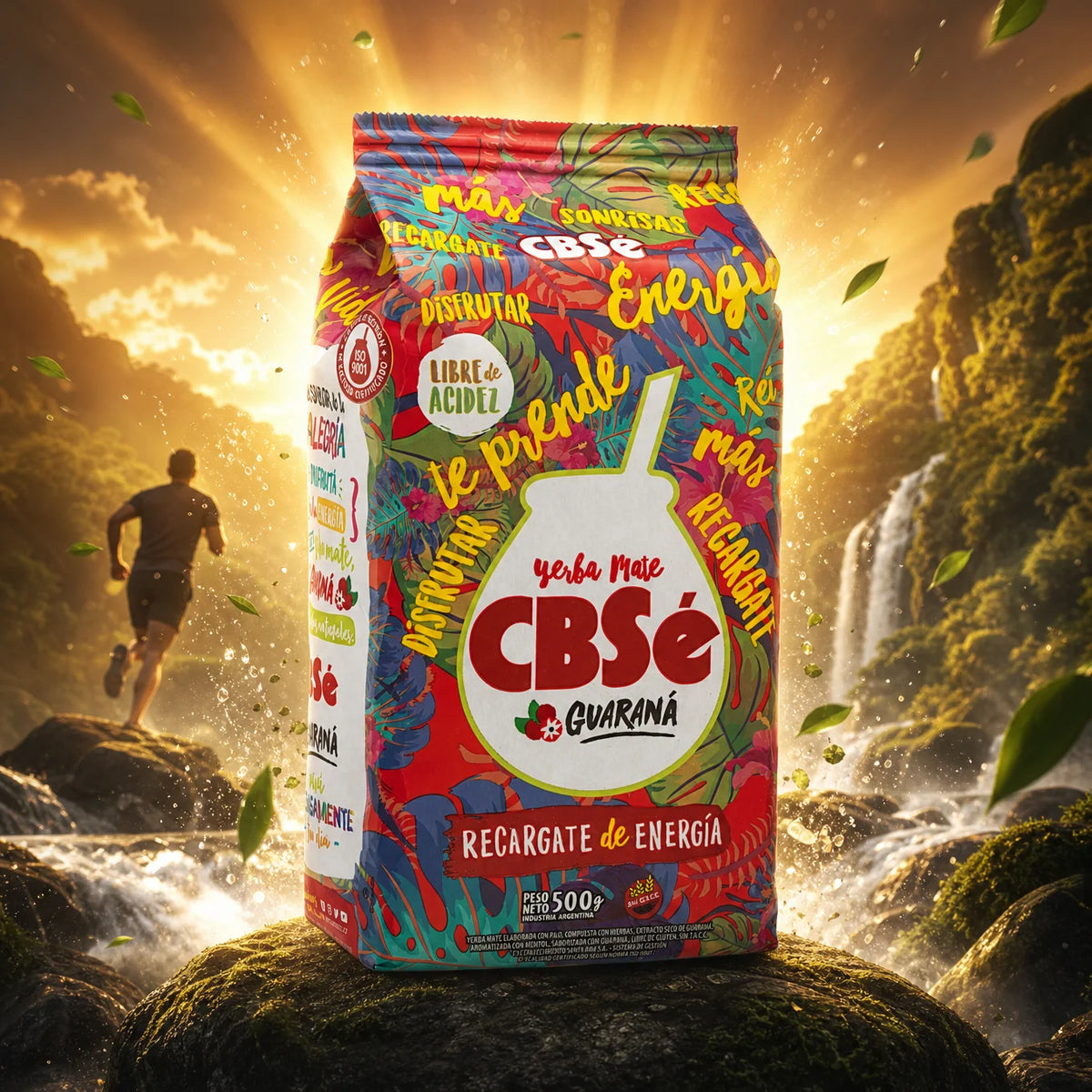 CBSé yerba mate-te • Guaraná • 500 g
