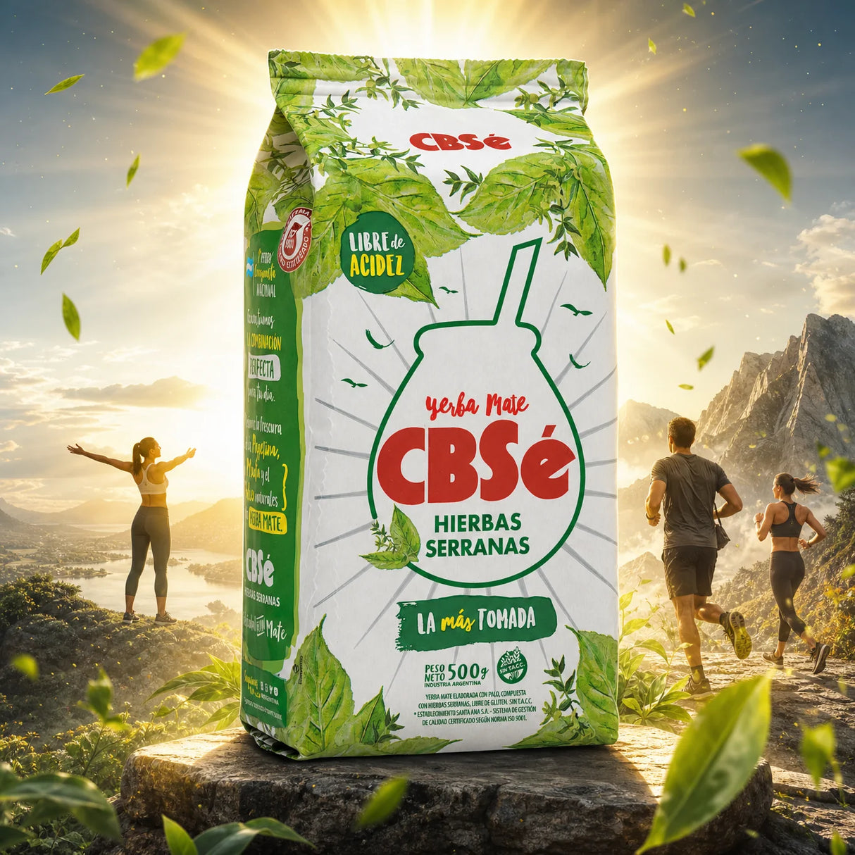 CBSé yerba mate-te • Skogsfrukter • 500 g