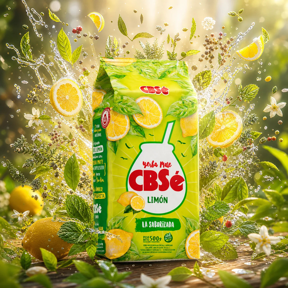 CBSé yerba mate-te • Skogsfrukter • 500 g