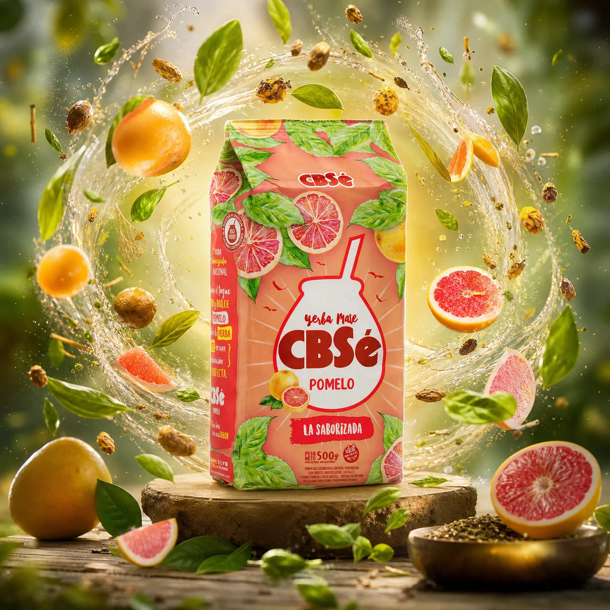 CBSé yerba mate-te • Skogsfrukter • 500 g