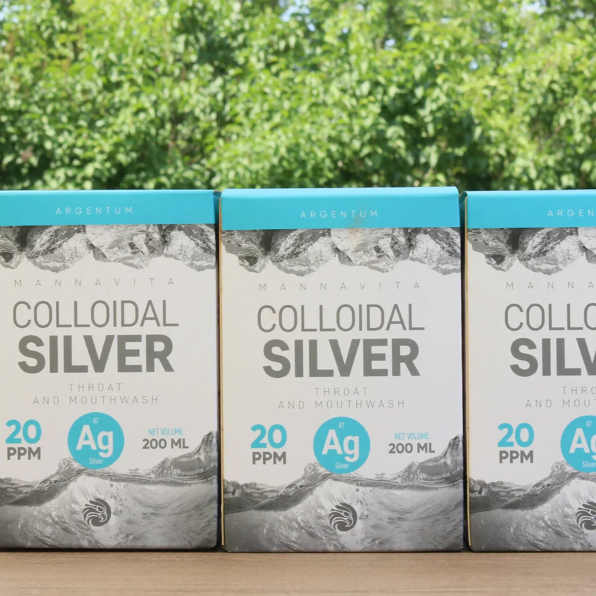 Mannavita Colloidal Silver 20 PPM • 200 ml - Mannavita