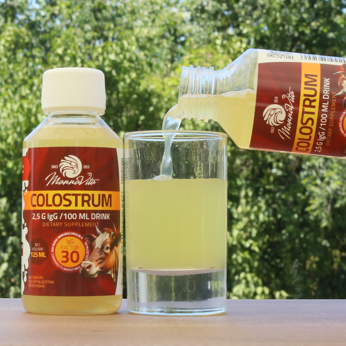 Mannavita Kolostrum vätska • 120 ml