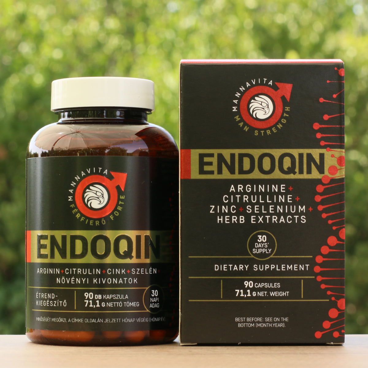 ENDOQIN Manpower Forte • 90 kapslar
