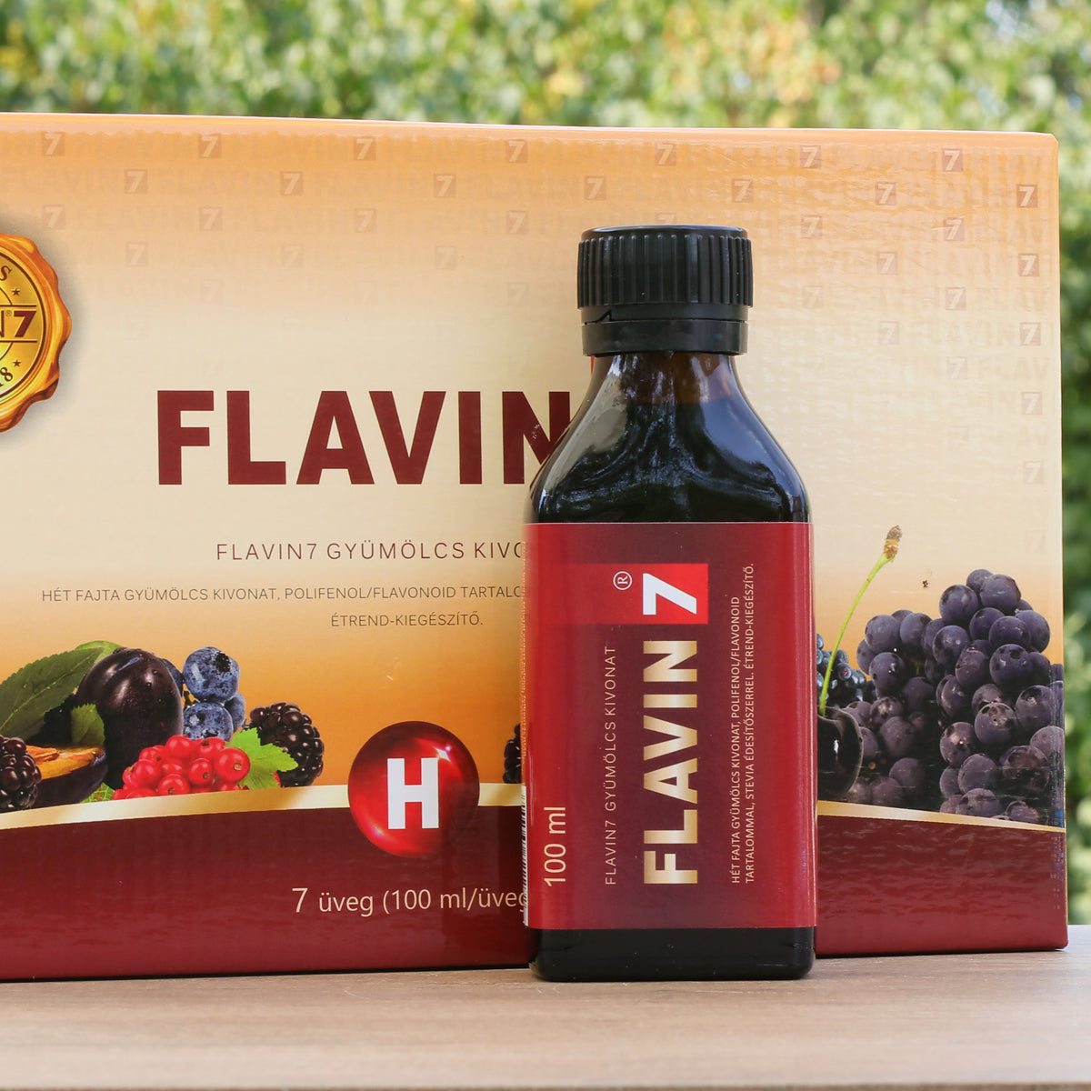 FLAVIN7 Bioflavonoidkomplex • 7 x 100 ml