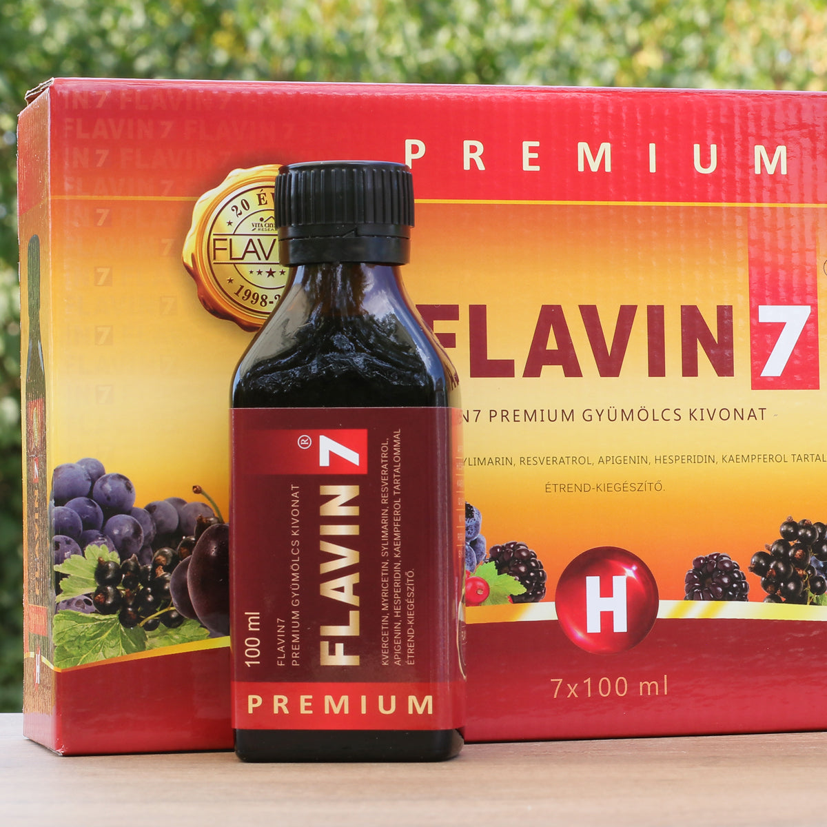 Flavin7 Premium bioflavonoidkomplex • 7 x 100 ml