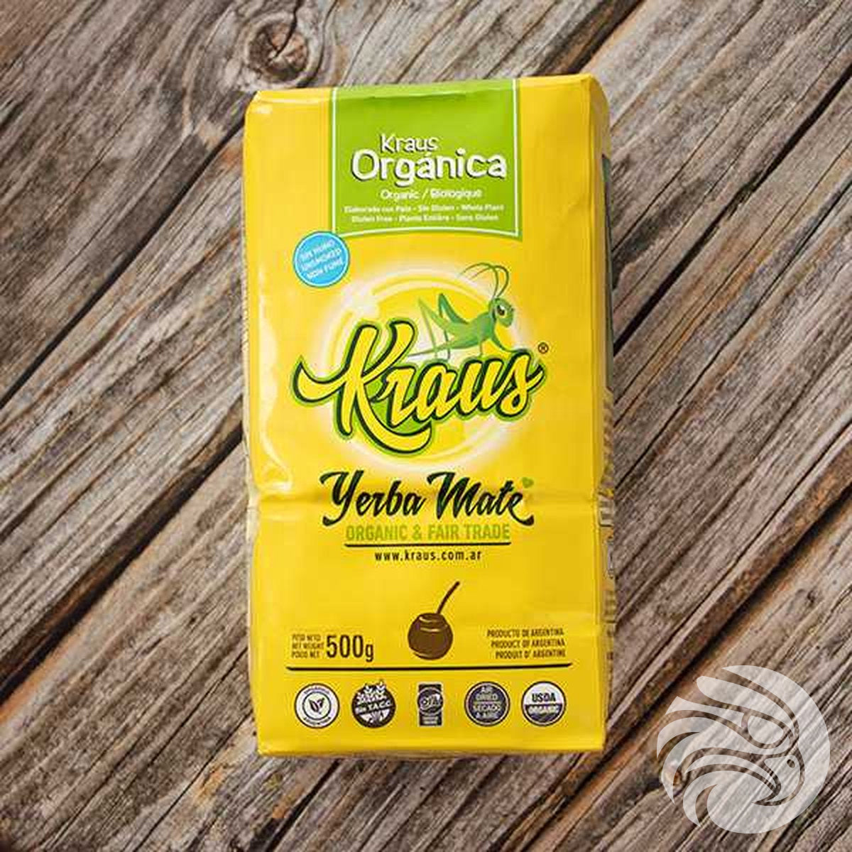 Kraus yerba mate-te • Elaborada, med stjälkar • 500 g
