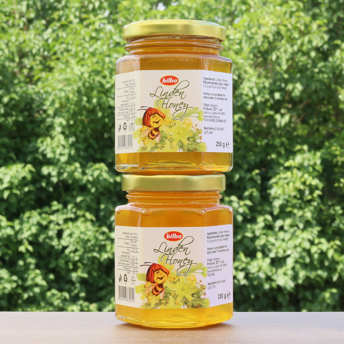 Bilbo rå lindhonung • 250 g