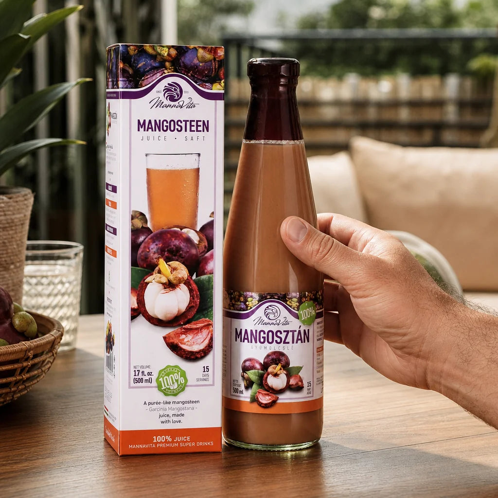 Mannavita Mangostan 100% ren puré • 500 ml