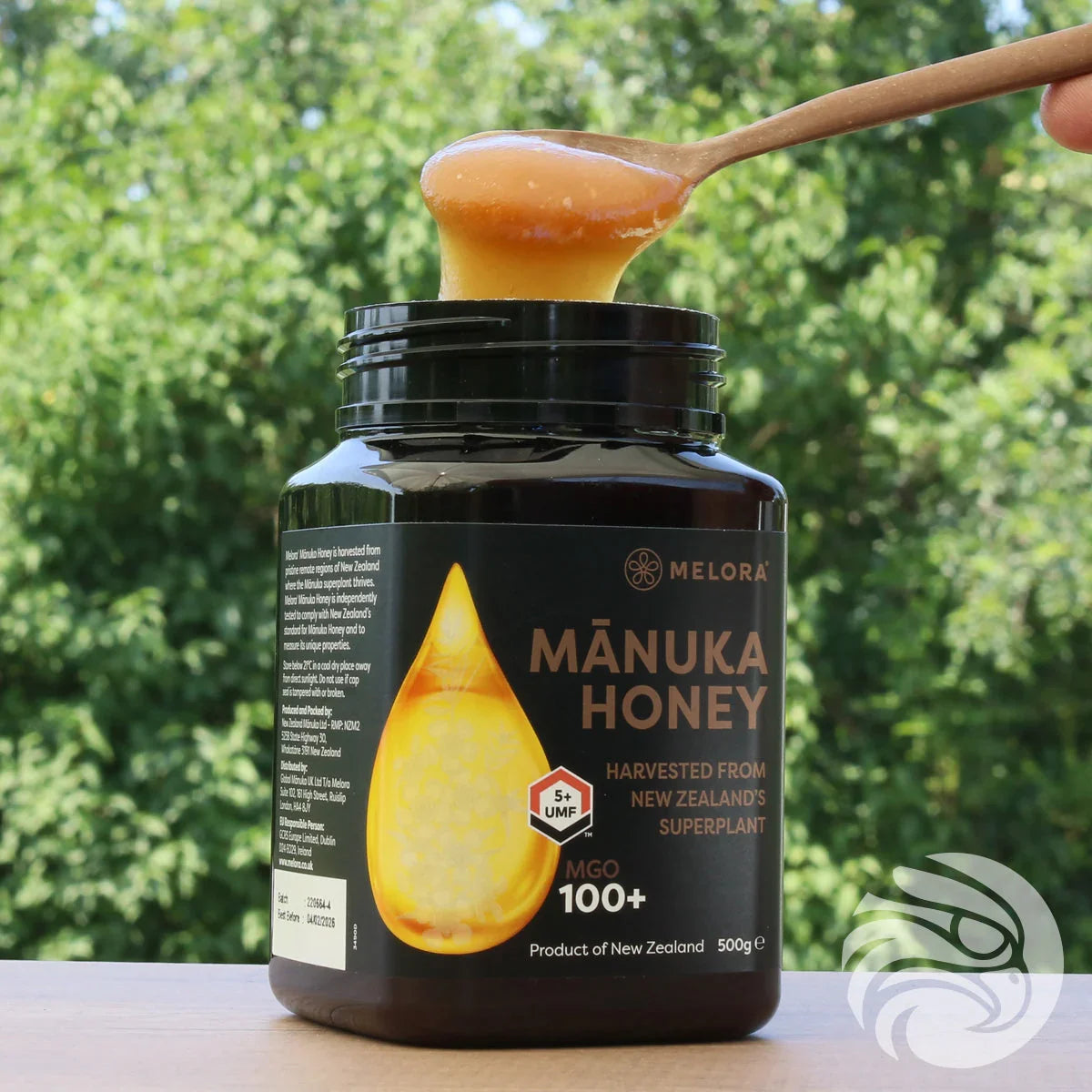 Melora Manuka Honey 100+ MGO™ UMF 5 • 500 g - Mannavita