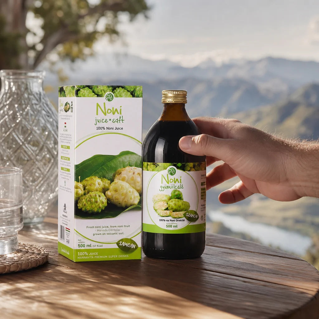 Mannavita Noni 100% ren juice • 500 ml