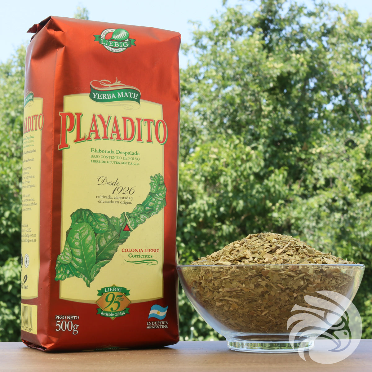 Playadito yerba mate • Utarbetad STJÄLKLÖS • 500 g