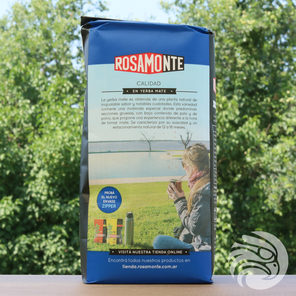 Rosamonte yerba mate-te • UTAN STJÄLKAR • 500 g