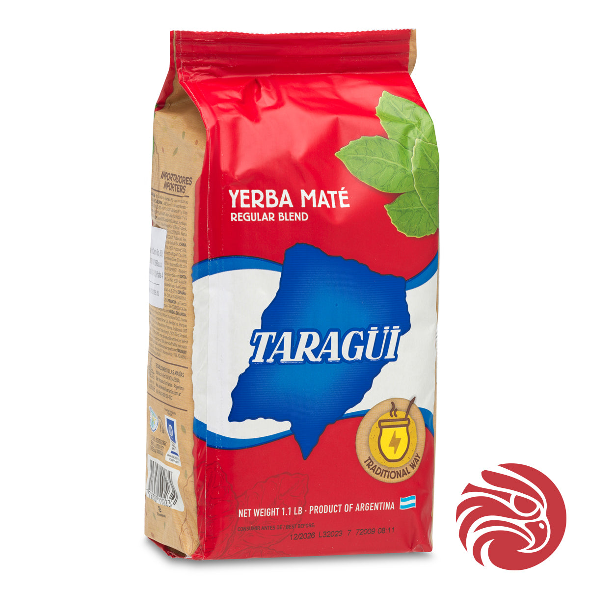 Taragüi yerba mate-te • Med kvist • 500 g