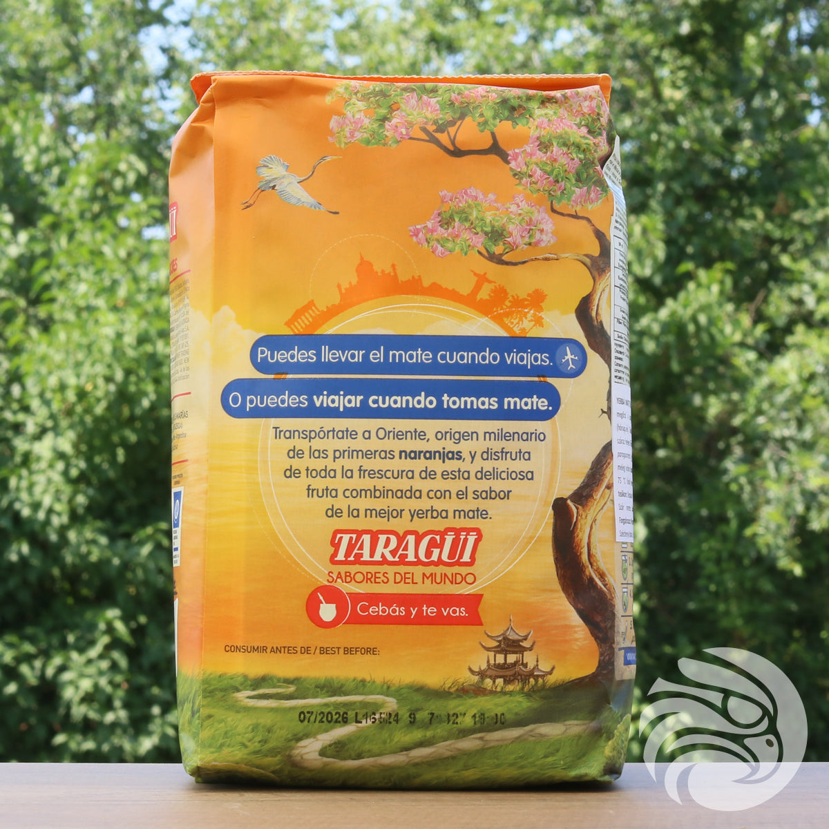 Taragüi yerba mate-te • Oriental Orange • 500 g