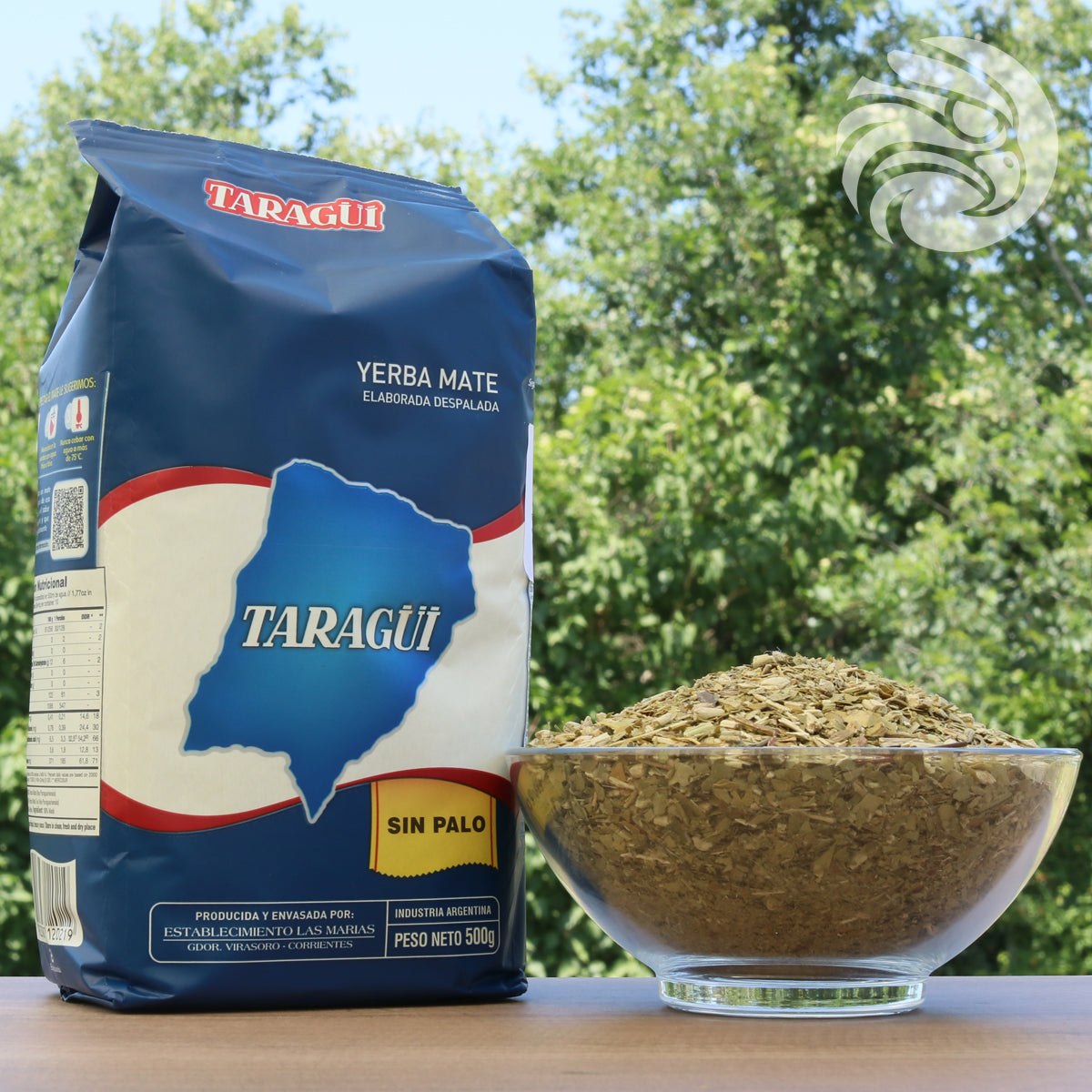 Taragüi yerba mate-te • Rena blad – sin palo • 500 g
