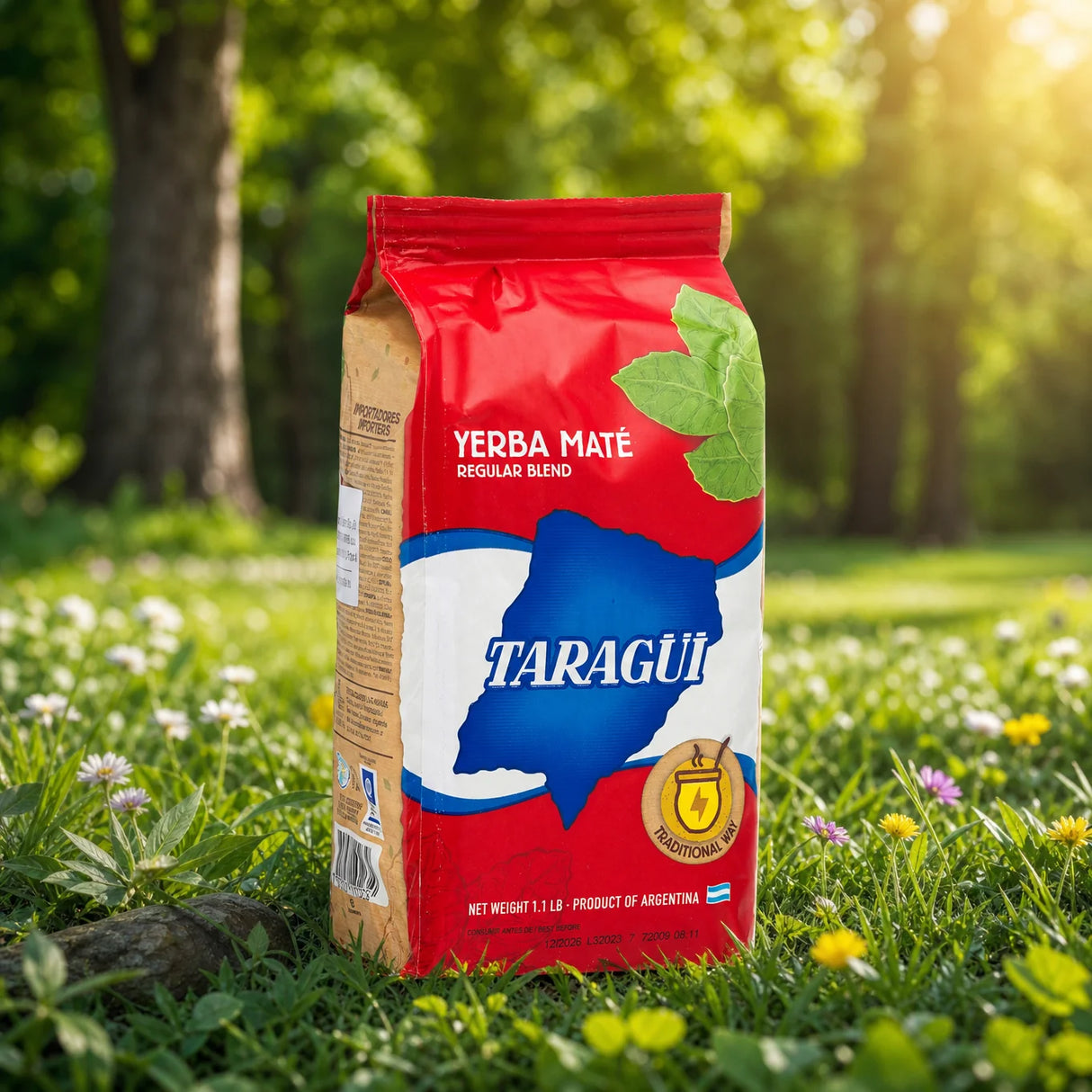 Taragüi yerba mate-te • Med kvist • 500 g