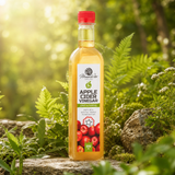 Mannavita ofiltrerad äppelcidervinäger med dubbel jäsning • 500 ml