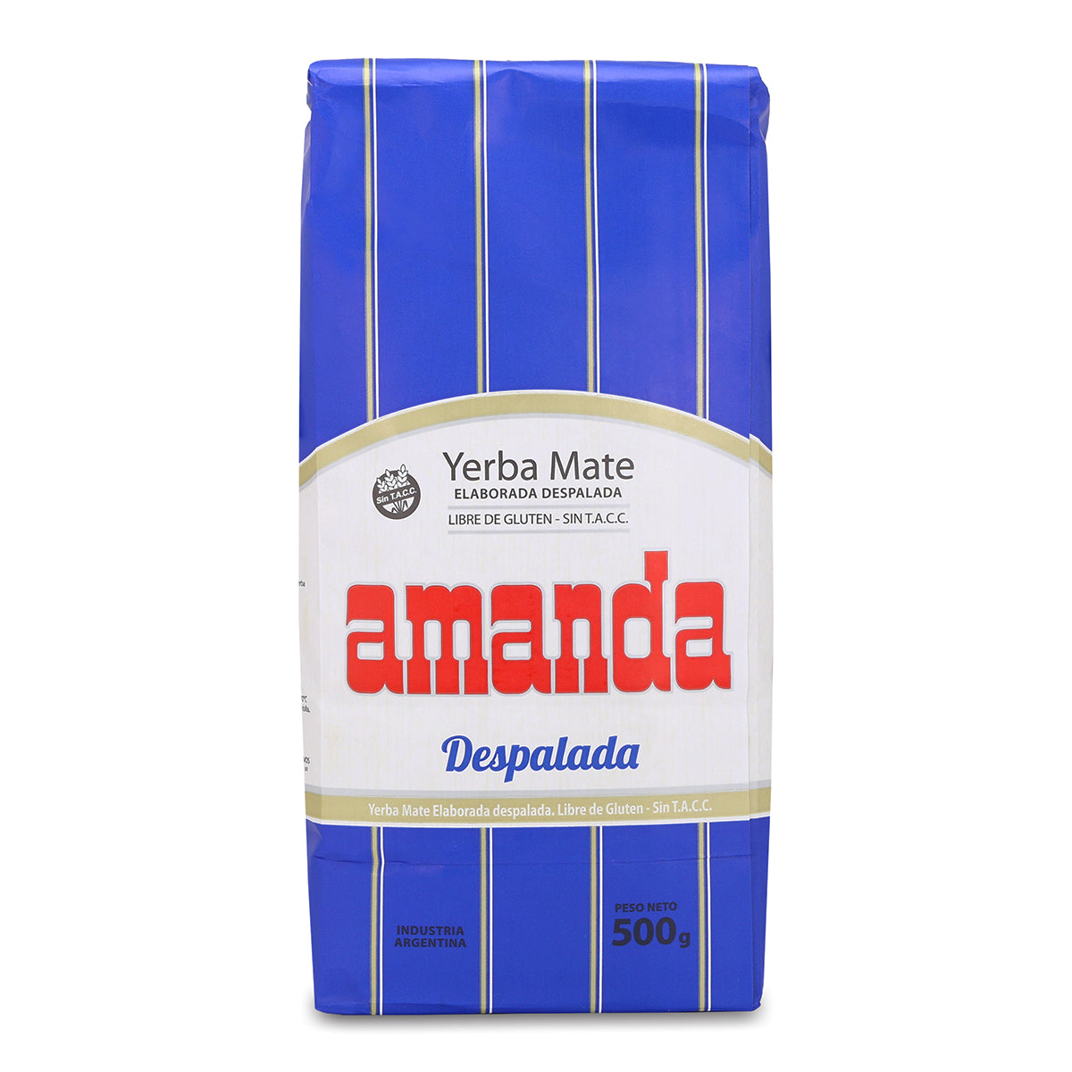 Amanda yerba mate-te • Utan stjälkar - Sin palo • 500 g
