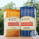 Amanda yerba mate-te • Utan stjälkar - Sin palo • 500 g