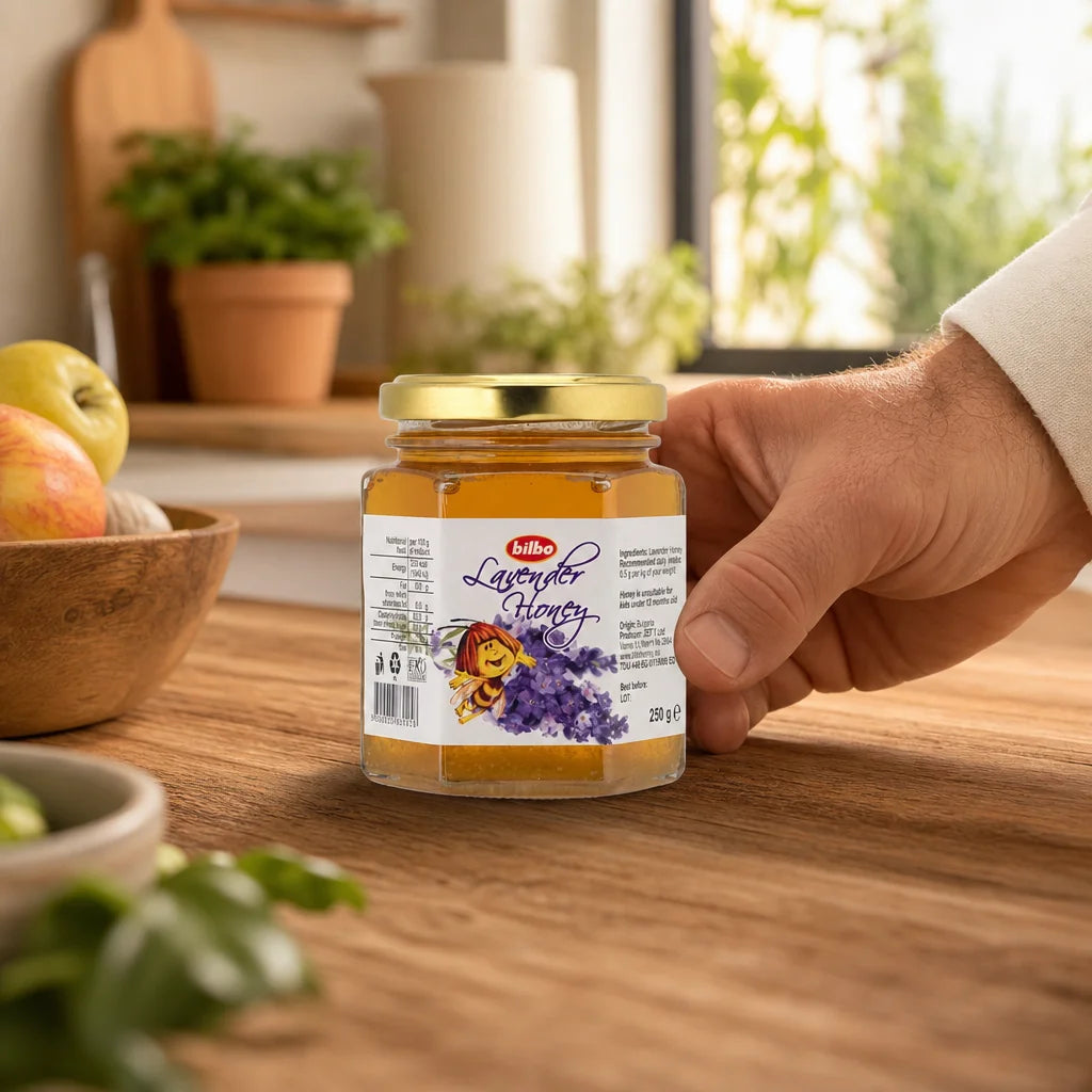Bilbo rå lindhonung • 250 g