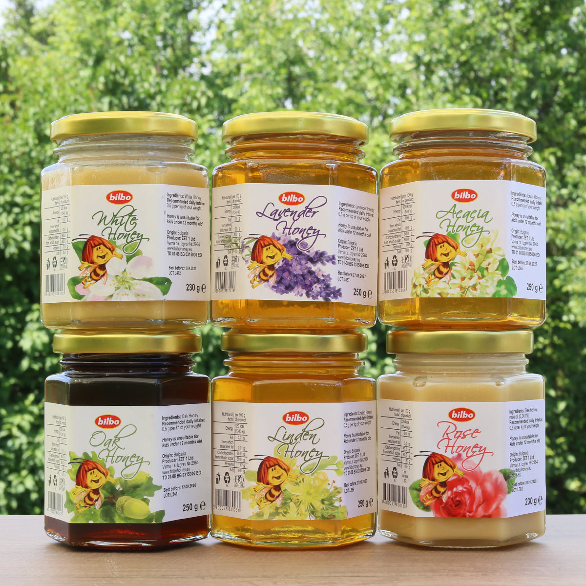 Bilbo rå rosenhonung • 230 g