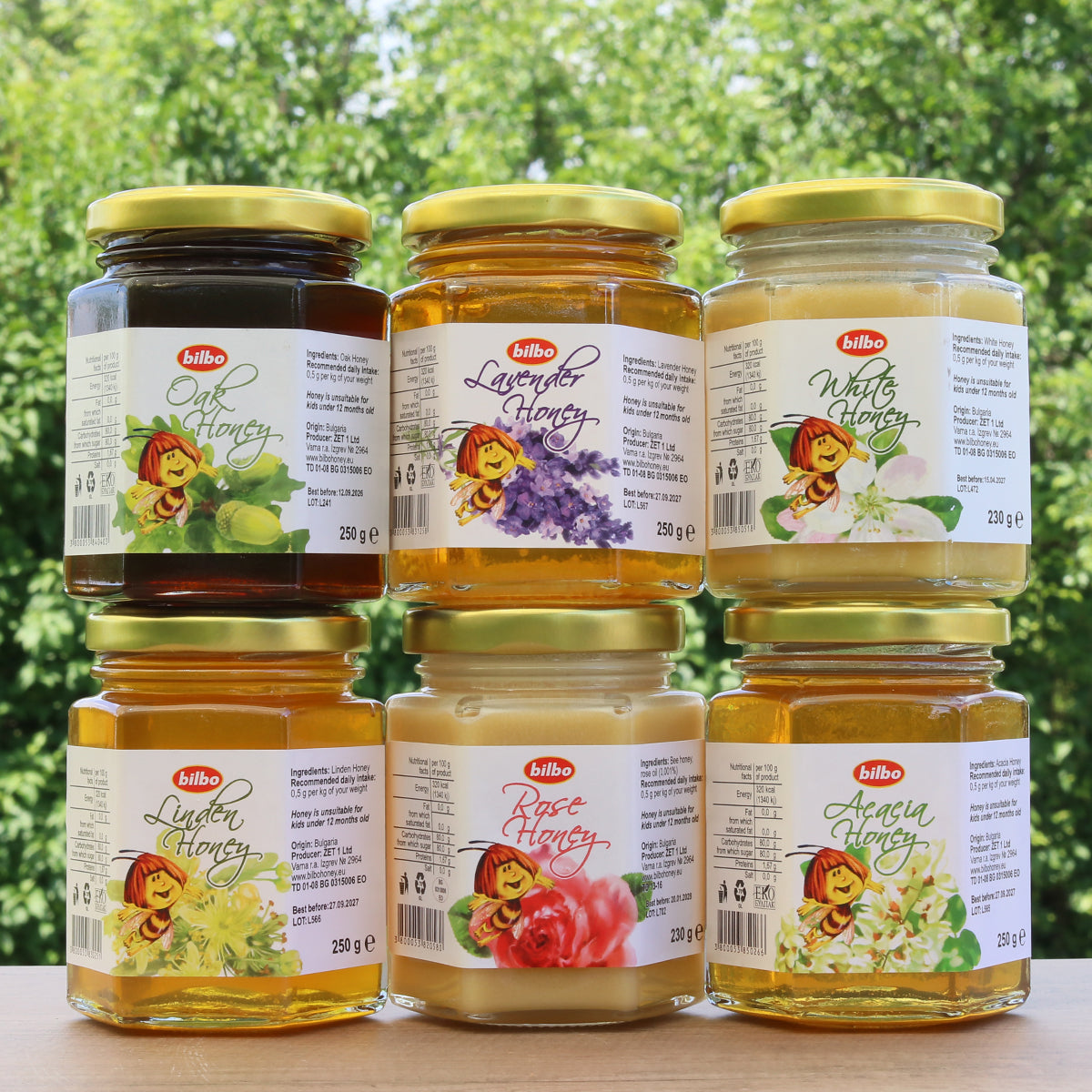 Bilbo rå rosenhonung • 230 g