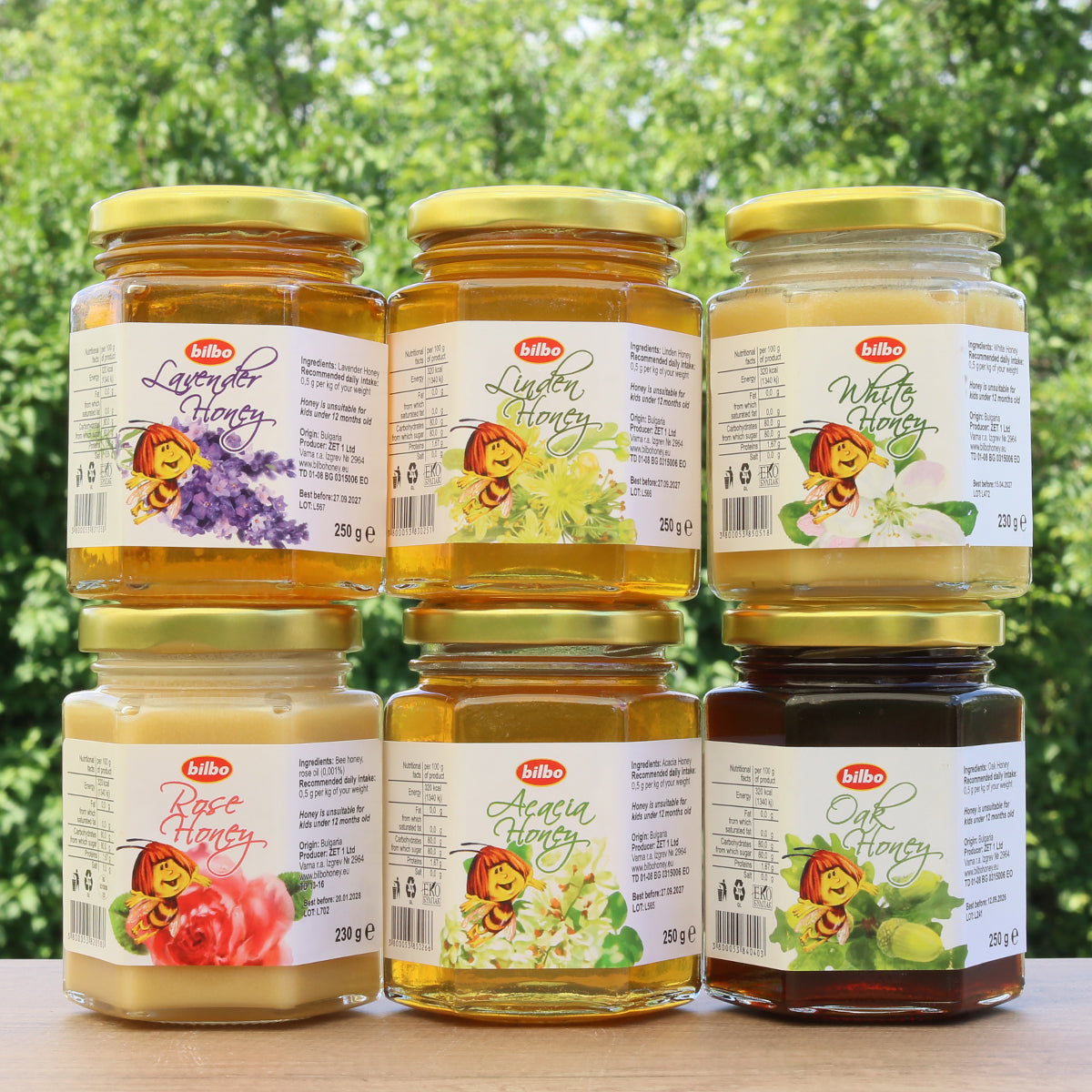 Bilbo rå rosenhonung • 230 g
