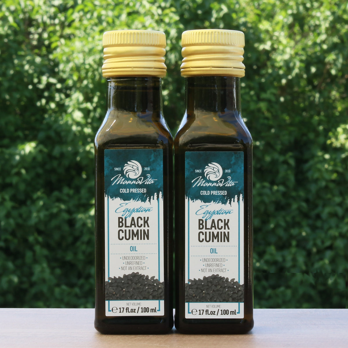 Mannavita kallpressad svartkumminfröolja • 100 ml