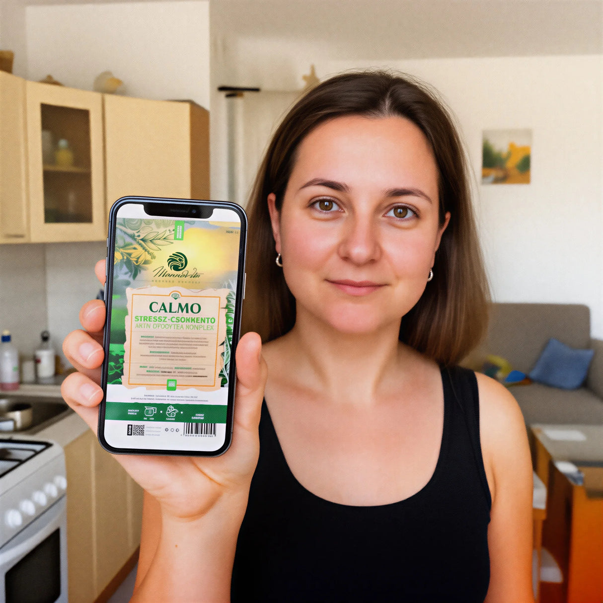 CALMO stresslindrande aktiv örtteblandning • 80 g