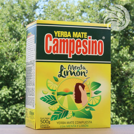 Campesino yerba mate-te • Mynta + citron • 500 g