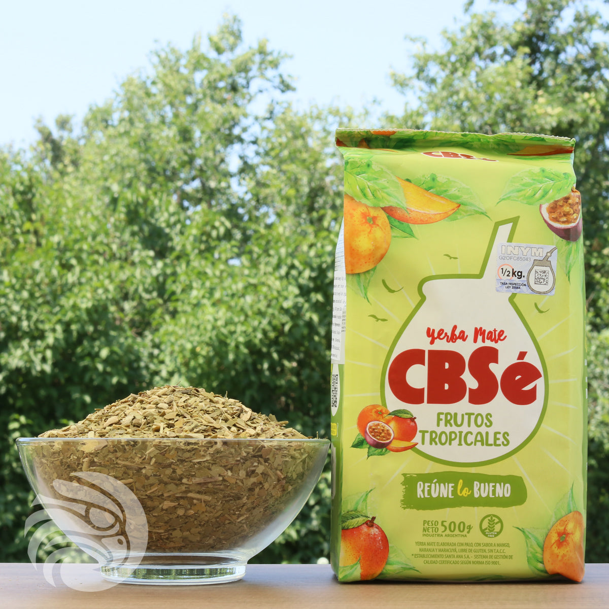 CBSé yerba mate-te • Tropiska frukter • 500 g
