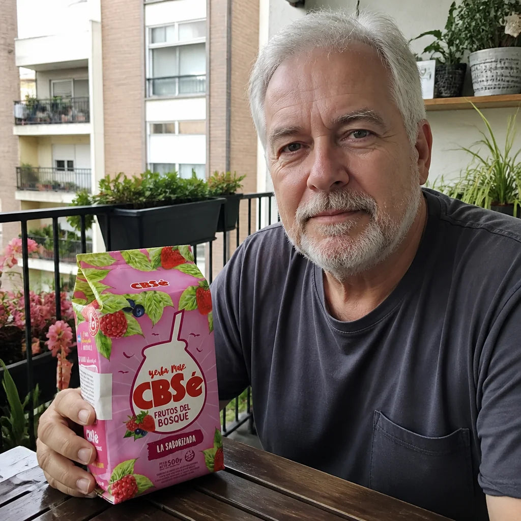 CBSé yerba mate-te • Skogsfrukter • 500 g