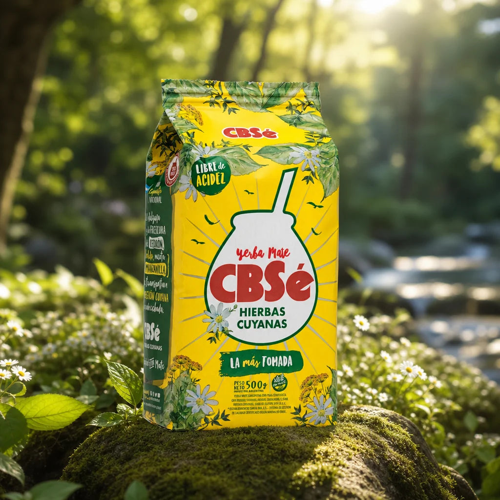 CBSé yerba mate-te • Skogsfrukter • 500 g