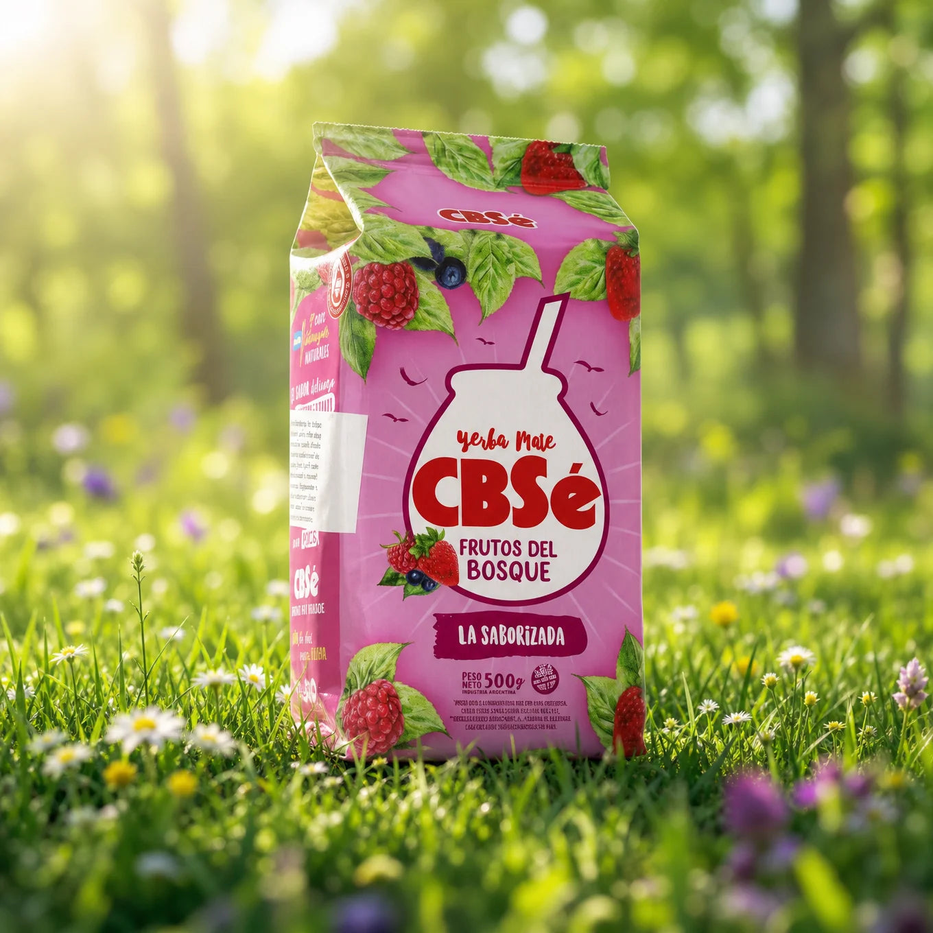 CBSé yerba mate-te • Skogsfrukter • 500 g