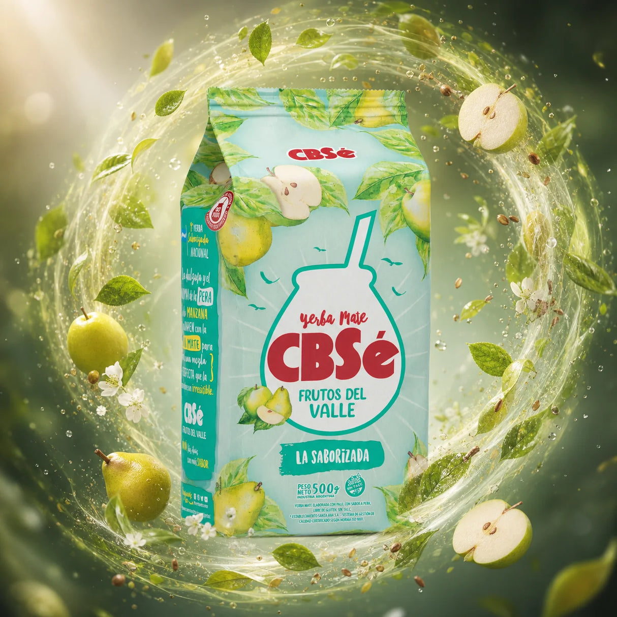 CBSé yerba mate-te • Skogsfrukter • 500 g