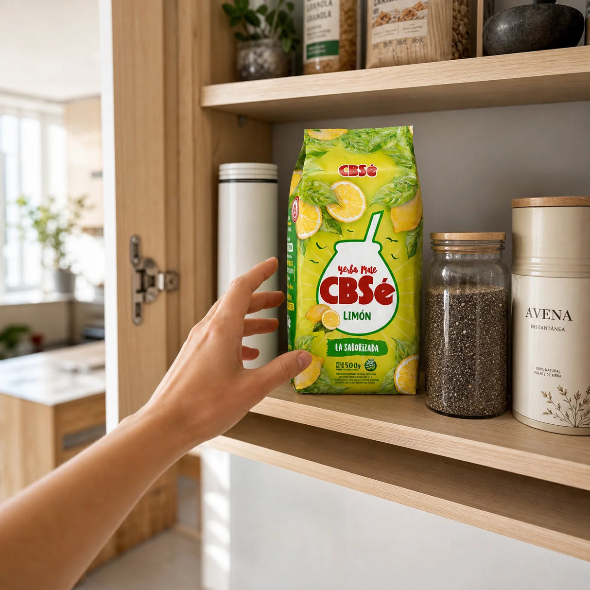 CBSé yerba mate-te • Skogsfrukter • 500 g