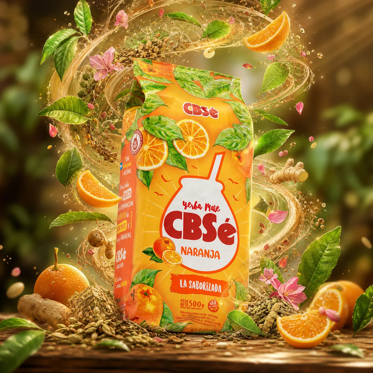 CBSé yerba mate-te • Skogsfrukter • 500 g