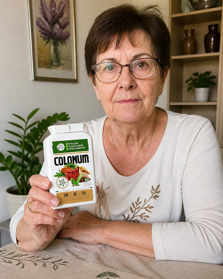 COLONUM kapslar för tarmrensning och återställning av tarmhälsa • 100 kapslar