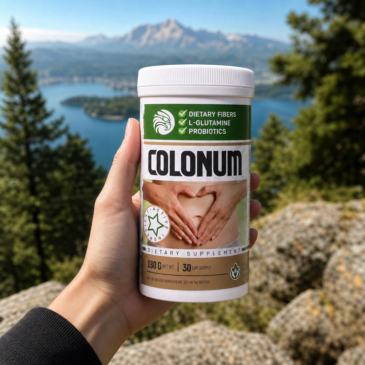 COLONUM • Tarmrensande och Tarmåterställande pulver • 180g
